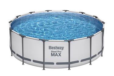  Bestway Steel Pro MAX Frame Pool 427 x 122 cm m/pump, stege, etc.-4