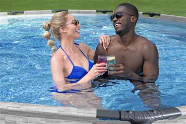  Bestway Steel Pro Max Frame Pool 427 x 122 cm - Prismatic Stone Ny modell!-4