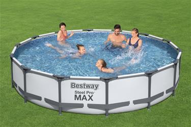 Bestway Steel Pro MAX Frame Pool 427 x 84 cm m. filter pumpe-2