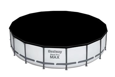  Bestway Steel Pro MAX Frame Pool 549 x 122cm m/pump, stege, etc.-4
