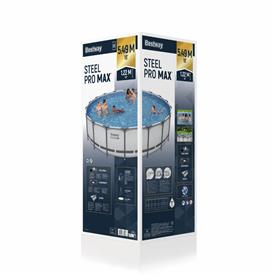  Bestway Steel Pro MAX Frame Pool 549 x 122cm m/pump, stege, etc. (2026)-9