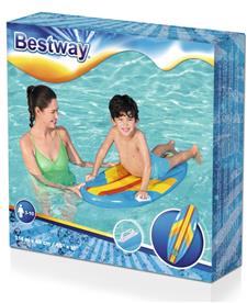 Bestway Surfbräda 114 x 46 cm, Ljusblå-5