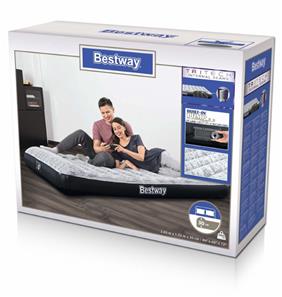 Bestway Tritech Luftmadrass med inbyggd AC Pump 203 x 152 x 30cm-2