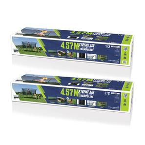 Bestway Xtreme Air Studsmatta + Skyddsnät 457 x 274 x 283 cm-11