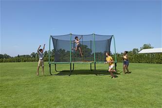 Bestway Xtreme Air Studsmatta + Skyddsnät 457 x 274 x 283 cm-3