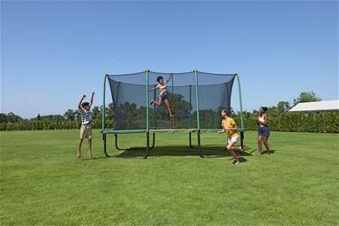 Bestway Xtreme Air Studsmatta + Skyddsnät 457 x 274 x 283 cm-3