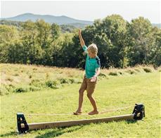 Bijou Build balansbom och slackline för trädgården