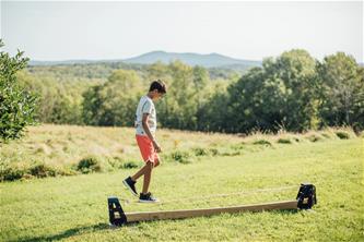 Bijou Build balansbom och slackline för trädgården-2
