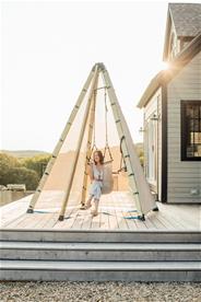 Bijou Build Haven – en mysig koja i tipi-stil och ett upphängningsstativ-3