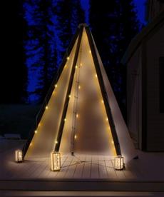 Bijou Build Haven – en mysig koja i tipi-stil och ett upphängningsstativ-4