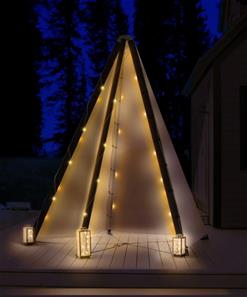 Bijou Build Haven – en mysig koja i tipi-stil och ett upphängningsstativ-4