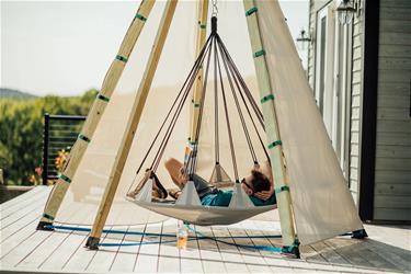 Bijou Build Hover – extra stor plattformsgunga och hängande lounge-6