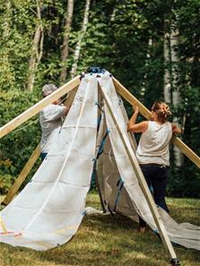 Bijou Build Mainstay – klätterställning, lektält och myskoja-11
