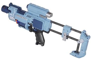 Blaze Storm Barricade – elektrisk laserblaster med mjuka pilar