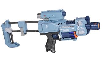Blaze Storm Barricade – elektrisk laserblaster med mjuka pilar-3