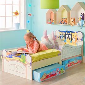 Bluey Barn Säng med förvaring (140cm)-2