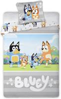 Bluey Junior Påslakanset 100x135 cm - 100 procent bomull