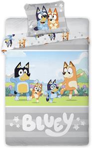Bluey Junior Påslakanset 100x135 cm - 100 procent bomull