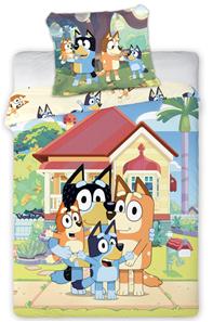 Bluey Junior Påslakanset 100x135 cm - 100 procent bomull