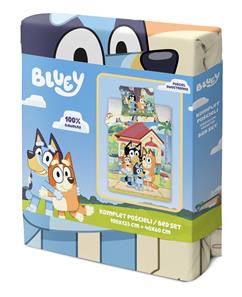 Bluey Junior Påslakanset 100x135 cm - 100 procent bomull-2