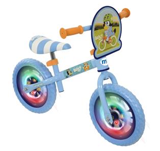 Bluey Springcykel / Balanscykel med LED-ljushjul-3