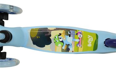 Bluey Tilt & Glo 3-hjulig Sparkcykel med LED-ljus-2