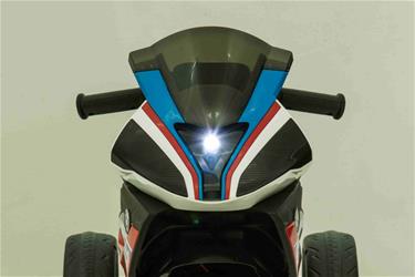 BMW HP4 EL Motorcykel till barn 12V Lithium, blå-10
