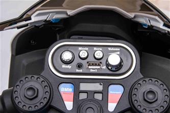 BMW HP4 EL Motorcykel till barn 12V Lithium, blå-7