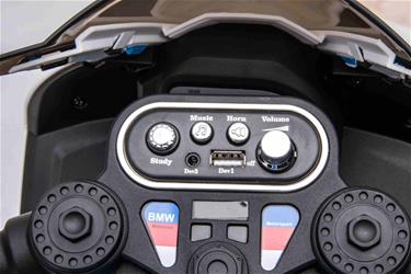 BMW HP4 EL Motorcykel till barn 12V Lithium, blå-7