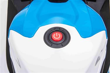 BMW HP4 EL Motorcykel till barn 12V Lithium, blå-9