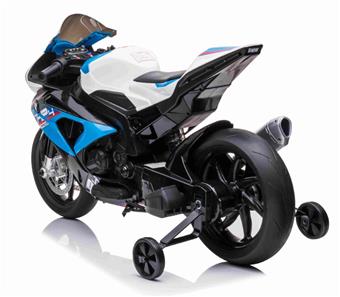 BMW HP4 EL Motorcykel XL för barn 12V Lithium, Blå-3