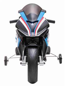 BMW HP4 EL Motorcykel XL för barn 12V Lithium, Blå-5
