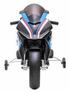 BMW HP4 EL Motorcykel XL för barn 12V Lithium, Blå-5