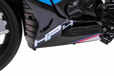 BMW HP4 EL Motorcykel XL för barn 12V Lithium, Blå-8