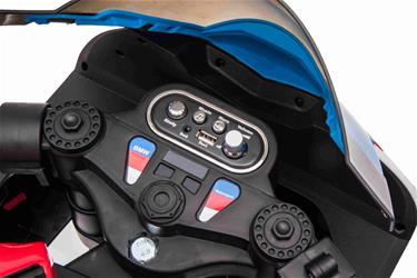 BMW HP4 EL Motorcykel XL för barn 12V Lithium, Röd-11