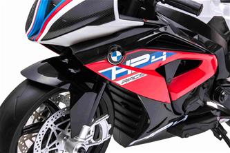 BMW HP4 EL Motorcykel XL för barn 12V Lithium, Röd-13