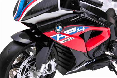 BMW HP4 EL Motorcykel XL för barn 12V Lithium, Röd-13