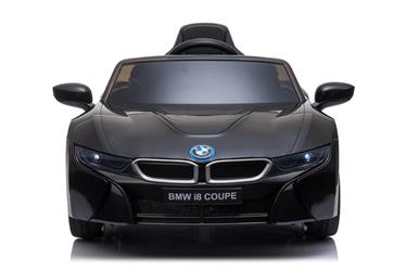 BMW i8 Coupe ElBil till Barn 12V  m. Gummidäck + 2.4G +lädersäte-4