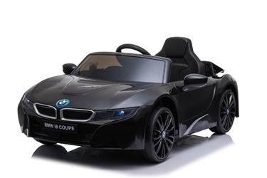 BMW i8 Coupe ElBil till Barn 12V  m. Gummidäck + 2.4G +lädersäte-6