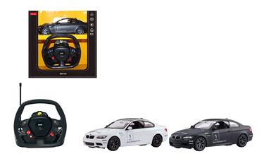 BMW M3 Radiostyrd bil med ratt 1:14-5