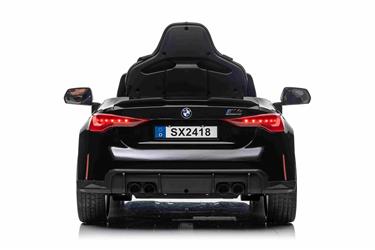 BMW M4 ElBil till Barn 12V  m. Gummidäck + 2.4G Remote Svart-7