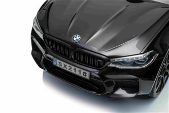BMW M5 Drift Drift 21,6V Svart för barn 2.4G +Läderstol-12