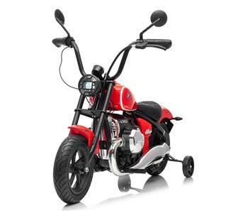 BMW R18 EL Motorcykel XL för barn 24V Lithium, Röd-11