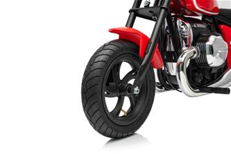 BMW R18 EL Motorcykel XL för barn 24V Lithium, Röd-8