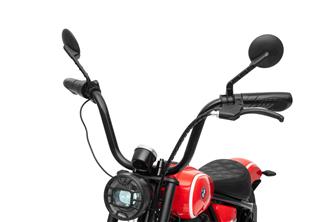 BMW R18 EL Motorcykel XL för barn 24V Lithium, Röd-9