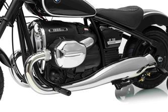BMW R18 EL Motorcykel XL för barn 24V Lithium, Svart-11