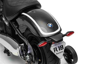 BMW R18 EL Motorcykel XL för barn 24V Lithium, Svart-13