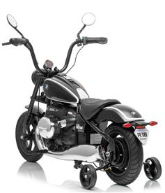 BMW R18 EL Motorcykel XL för barn 24V Lithium, Svart-15