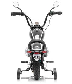 BMW R18 EL Motorcykel XL för barn 24V Lithium, Svart-16