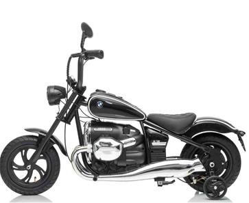 BMW R18 EL Motorcykel XL för barn 24V Lithium, Svart-2